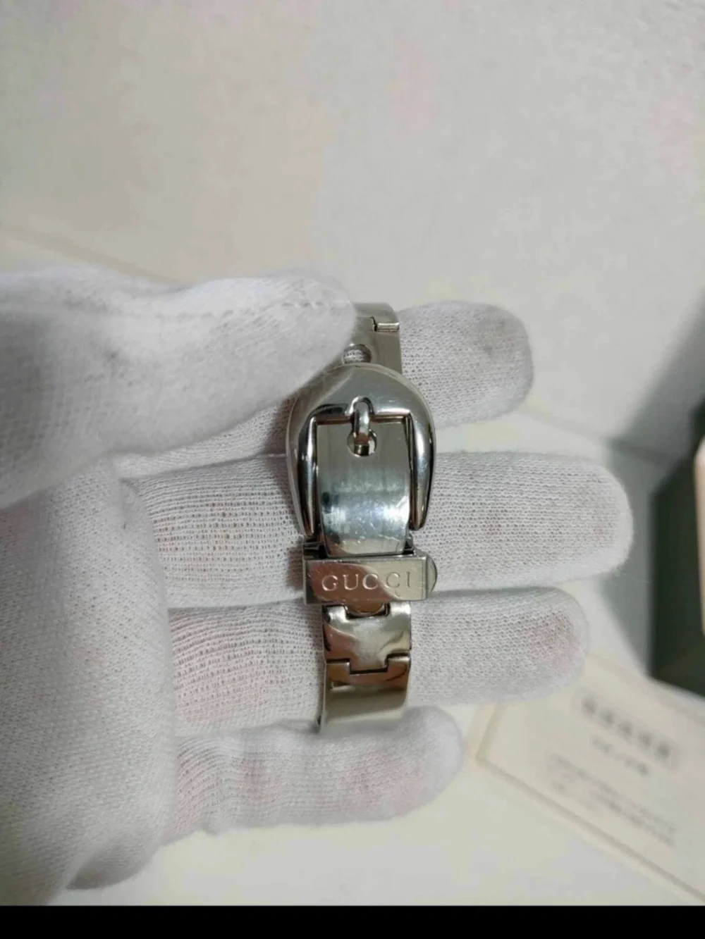 GUCCI  watch buckle strap stainless steel 6